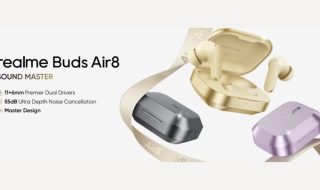 realme Buds Air8 With 55dB ANC, Dual Drivers and AI Translation Features Launched in India