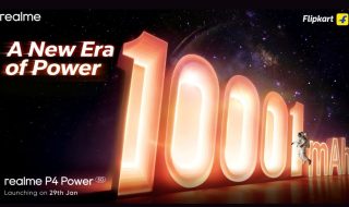 realme P4 Power 5G With 10,001mAh Battery to Launch in India on January 29