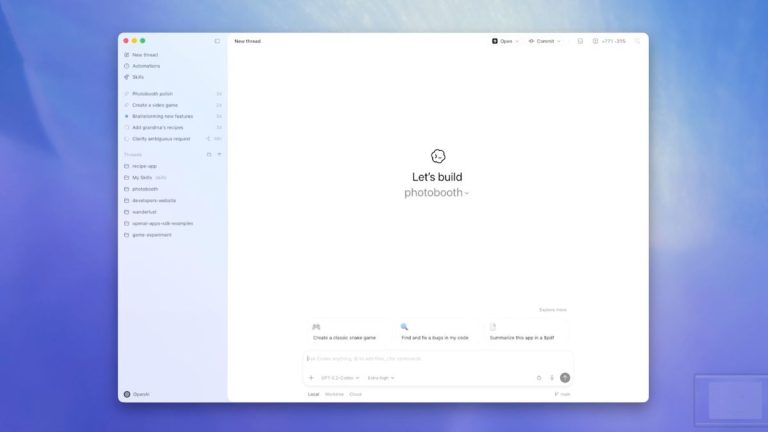 OpenAI Launches Codex App for macOS