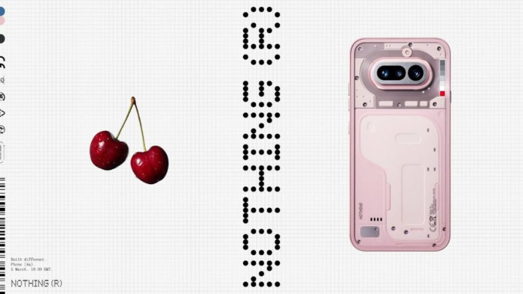 Nothing Phone (4a) Pink Edition