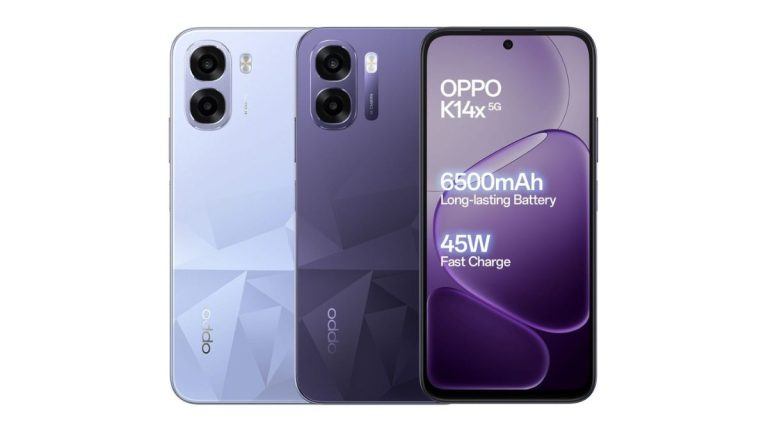 OPPO K14x 5G With 120Hz Display and 6,500mAh Battery Launched in India
