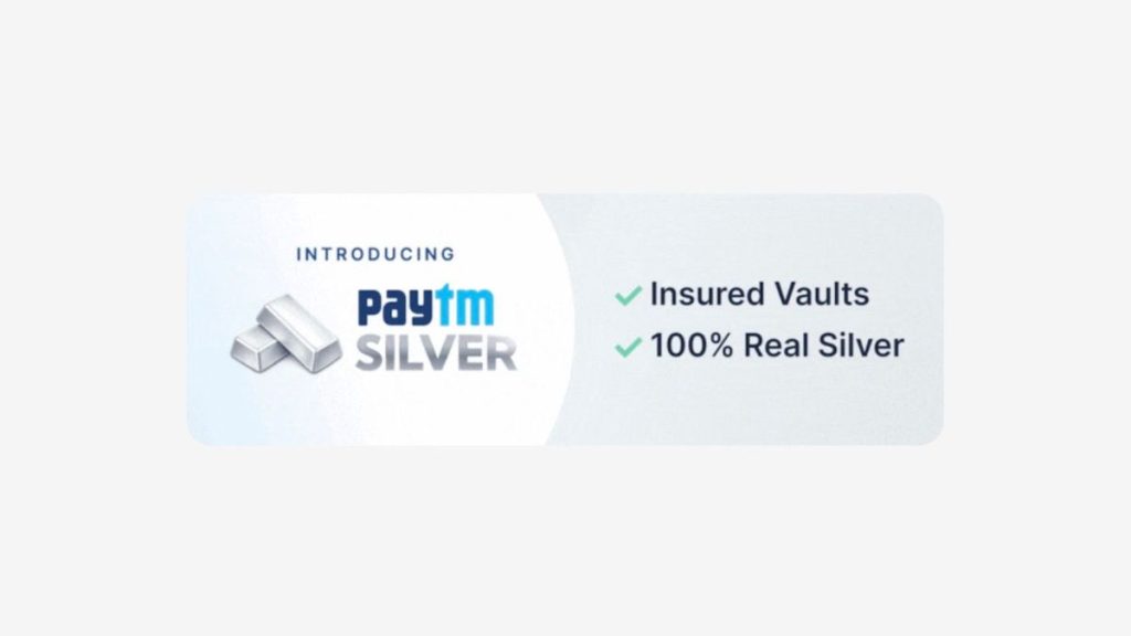 Paytm Launches Digital Silver