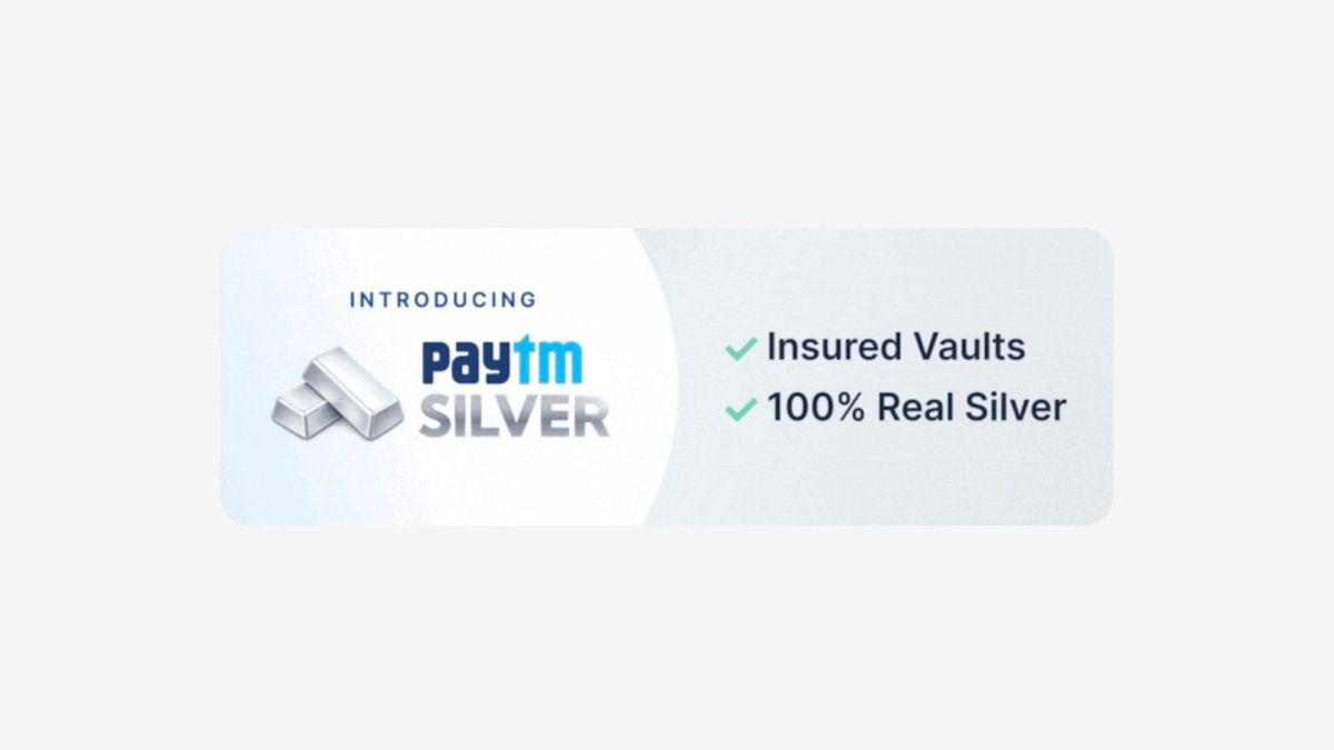 Paytm Launches Digital Silver Savings Starting at ₹20