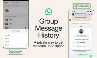 WhatsApp Introduces Group Message History to Help New Members Catch Up