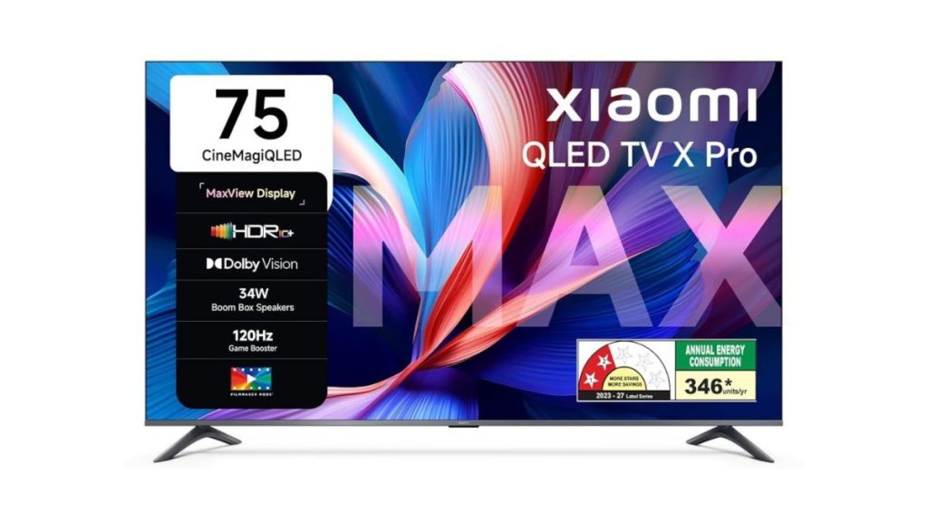Xiaomi QLED TV X Pro Series 2026 75″ 4K TV