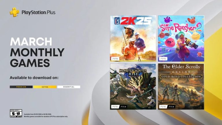 PlayStation Plus March 2026 Monthly Games Announced