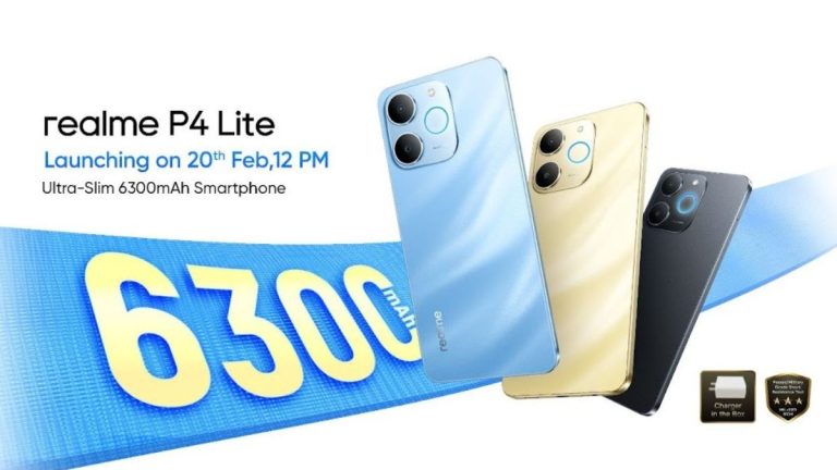 realme P4 Lite 4G Set to Launch in India on February 20