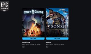 Epic Games Store Offering Cozy Grove and Isonzo for Free This Week