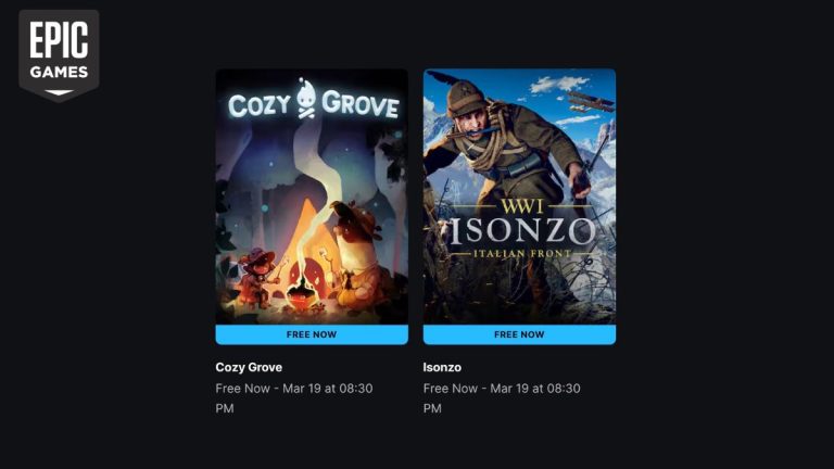 Epic Games Store Offering Cozy Grove and Isonzo for Free This Week