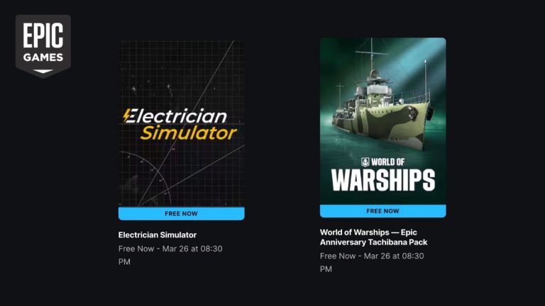 Epic Games Store Offering Electrician Simulator and World of Warships Pack for Free This Week