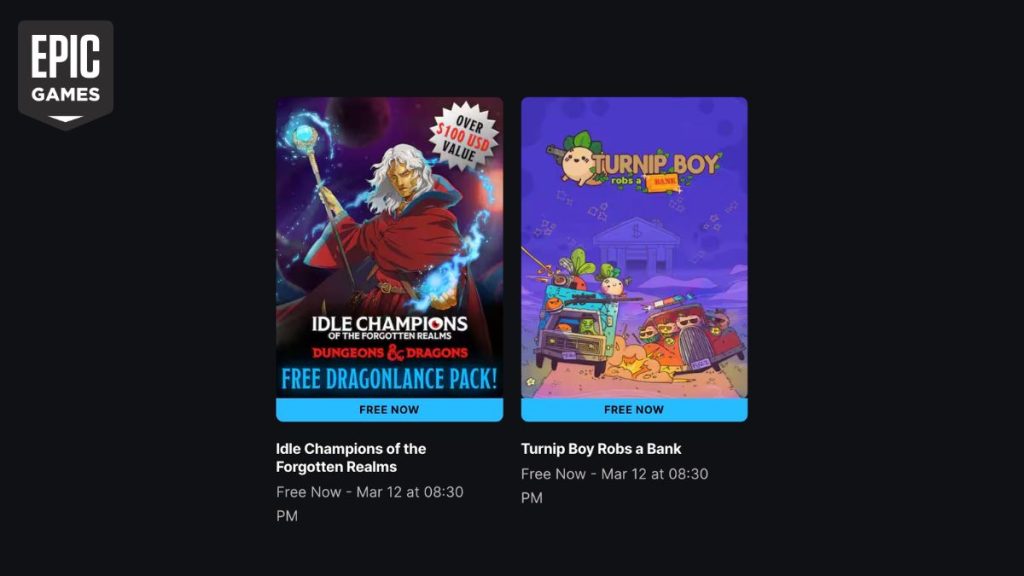 Epic Games Store Giveaway