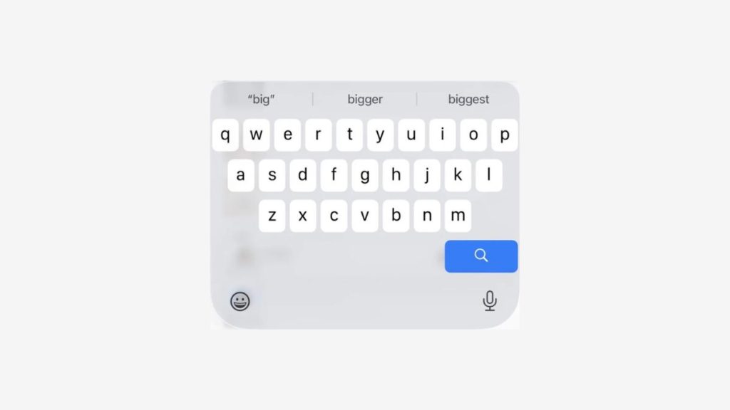 iPhone Keyboard Issue