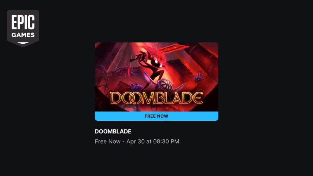 Epic Games Store Gives Away Doomblade for Free This Week