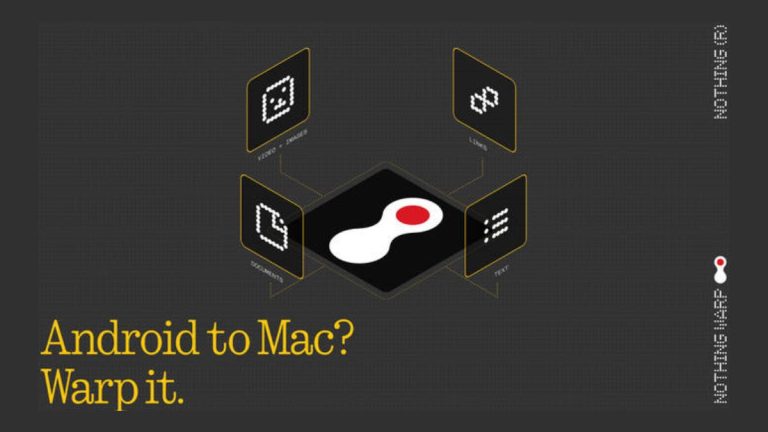 Nothing Warp Lets You Transfer Files Between Android and PC Easily
