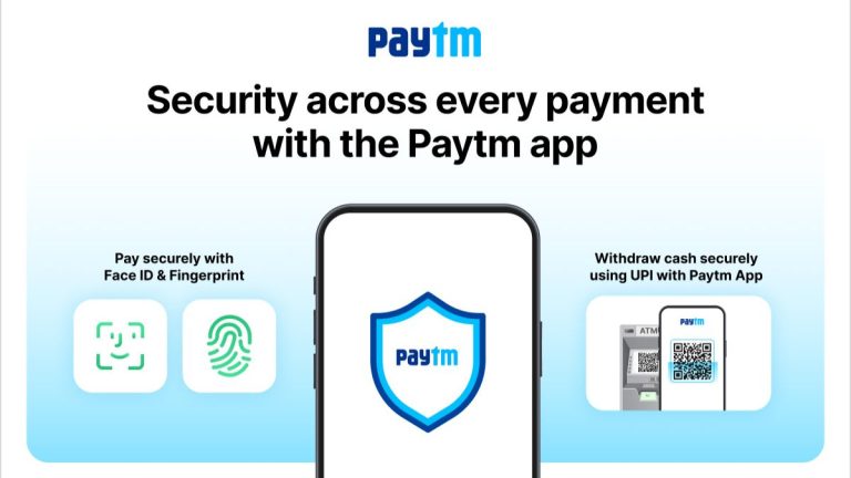 Paytm Rolls Out Biometric UPI Payments and Cardless ATM Withdrawals in India