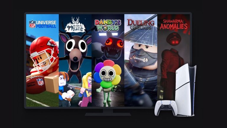 Roblox Now Available on PS5