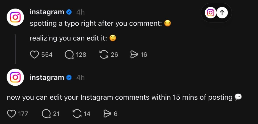 Instagram Finally Lets You Edit Comments