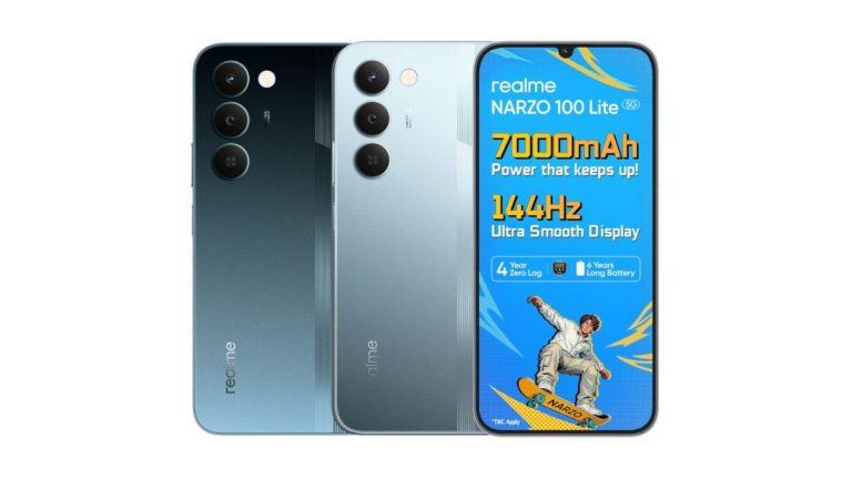 realme NARZO 100 Lite 5G with 144Hz Display and 7000mAh Battery Launched in India