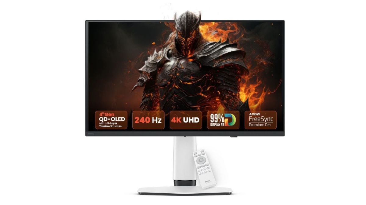 BenQ Launches MOBIUZ EX321UZ 4K 240Hz QD-OLED Gaming Monitor in India
