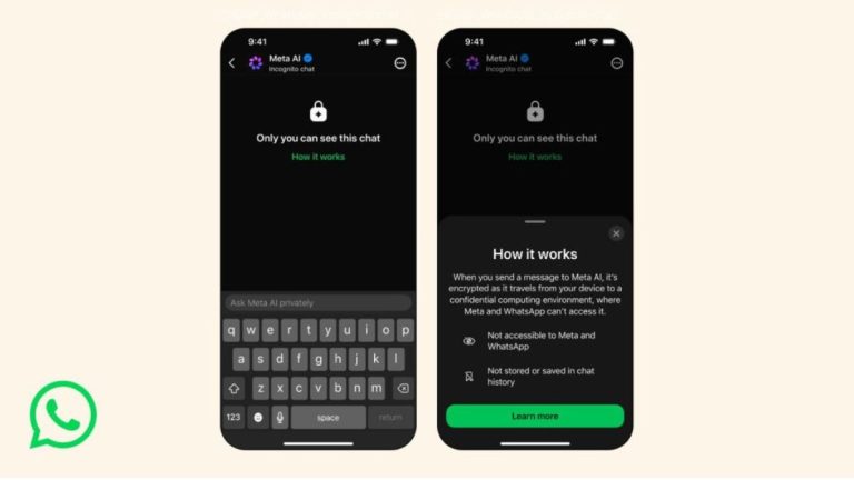 Meta Announces Incognito Chat With Meta AI for Completely Private AI Conversations