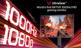 LG Unveils UltraGear 25G590B, the World’s First Native 1000Hz FHD Gaming Monitor