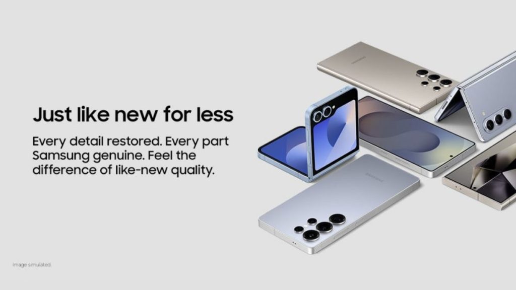 Samsung Certified Re-Newed Programme