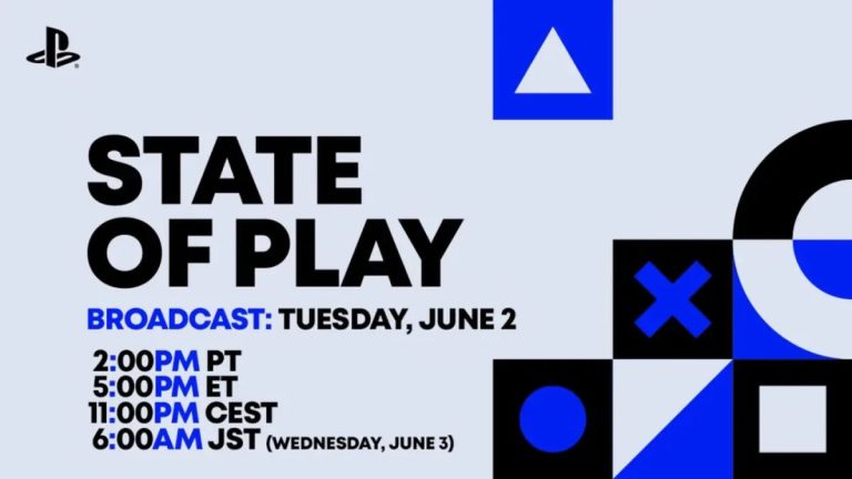 Sony Announces State of Play Showcase for June 5