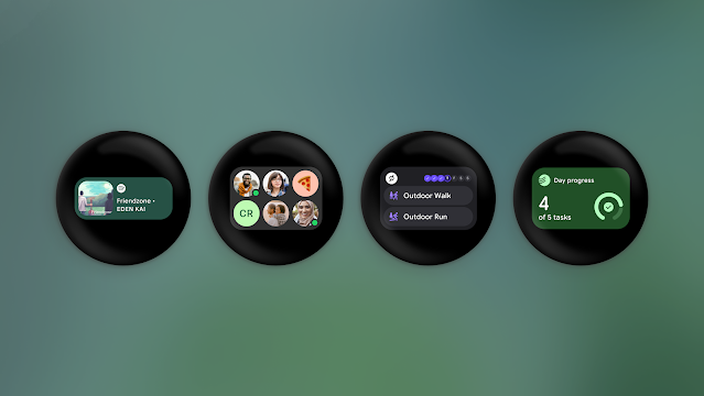 Wear OS 7 Widgets