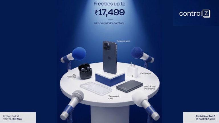 ControlZ Announces Mega Offer With Freebies Worth Up to ₹17,499 on Smartphone Purchases