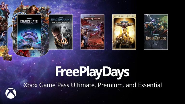 Xbox Free Play Days Adds Multiple Warhammer 40,000 Games This Weekend