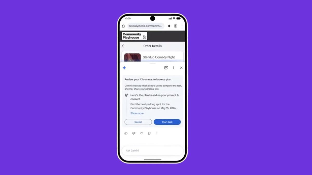 Chrome for Android Is Getting Gemini AI Chat and Auto Browse Features