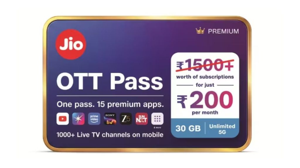 Jio OTT Pass