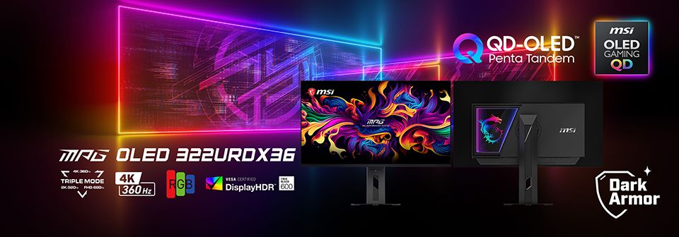 MSI Triple-Mode QD-OLED Gaming Monitor