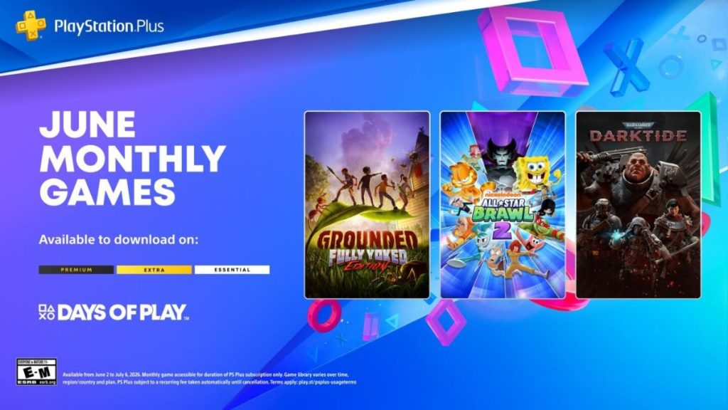 Sony Interactive Entertainment announces PlayStation Plus Monthly Games June 2026 lineup