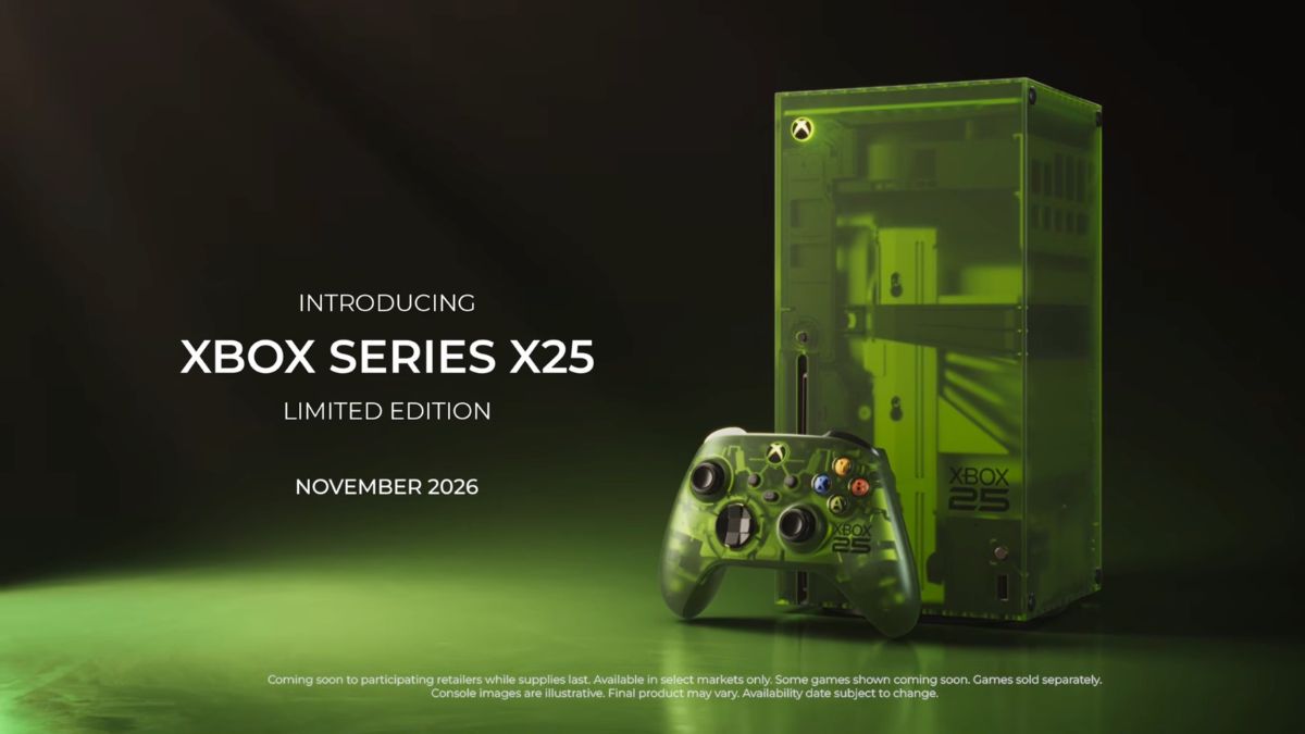 Microsoft Unveils Limited-Edition Xbox Series X25 Console and Controller to Celebrate 25 Years of Xbox