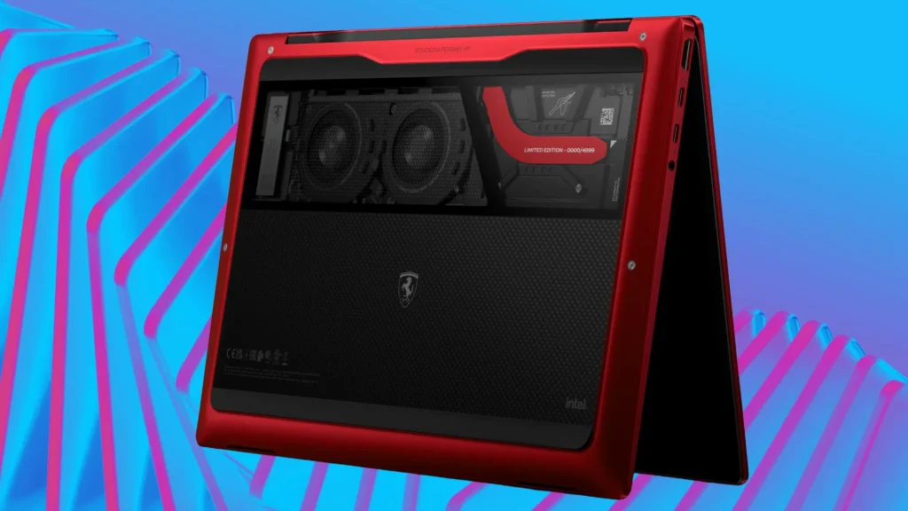 HP Ferrari-Inspired Limited Edition AI PC