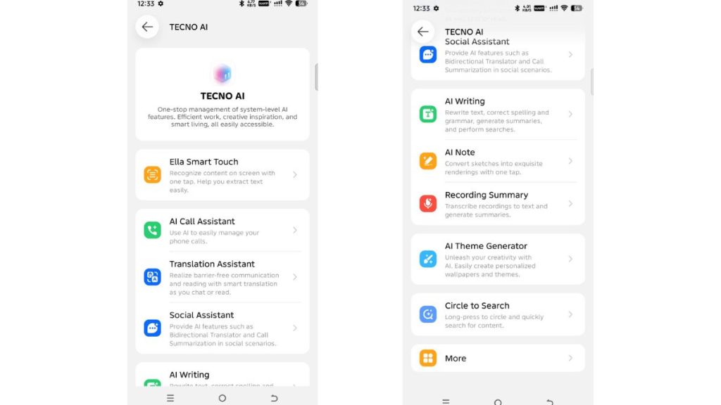 Tecno AI