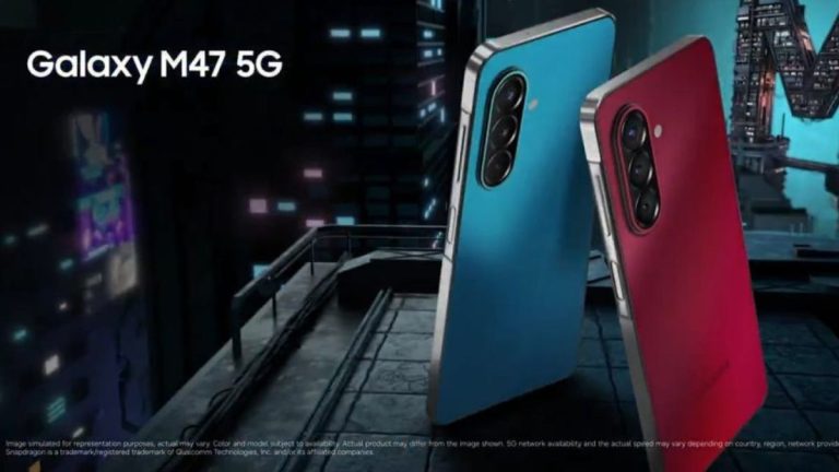 Samsung Galaxy M47 5G with Snapdragon 6 Gen 3, 120Hz AMOLED Display, and 6000mAh Battery Launched in India