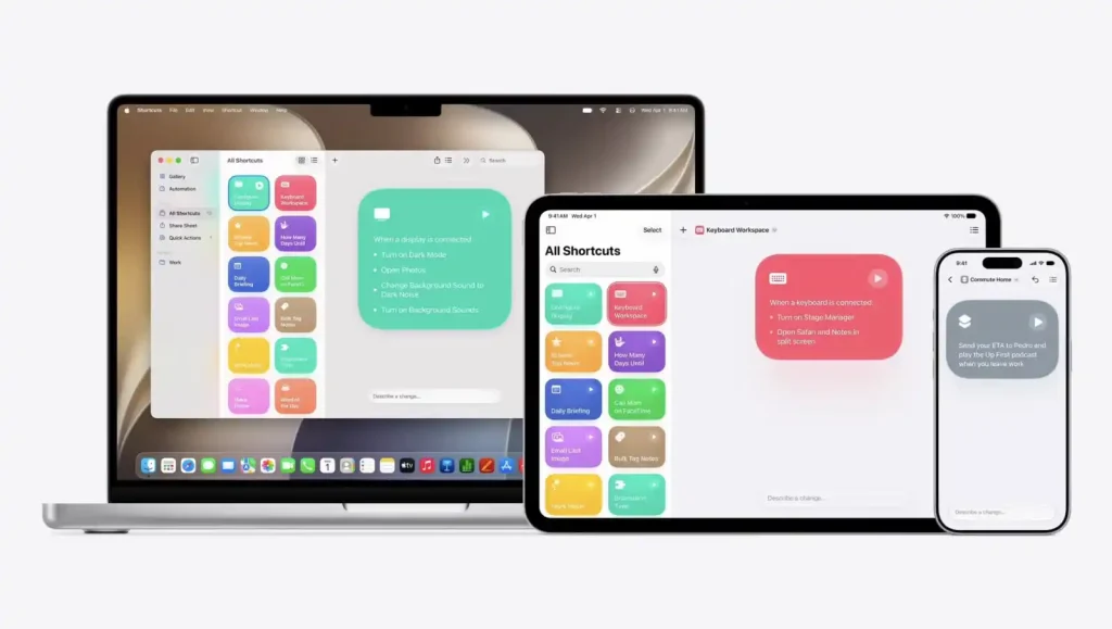 Shortcuts Gets Natural Language Automation