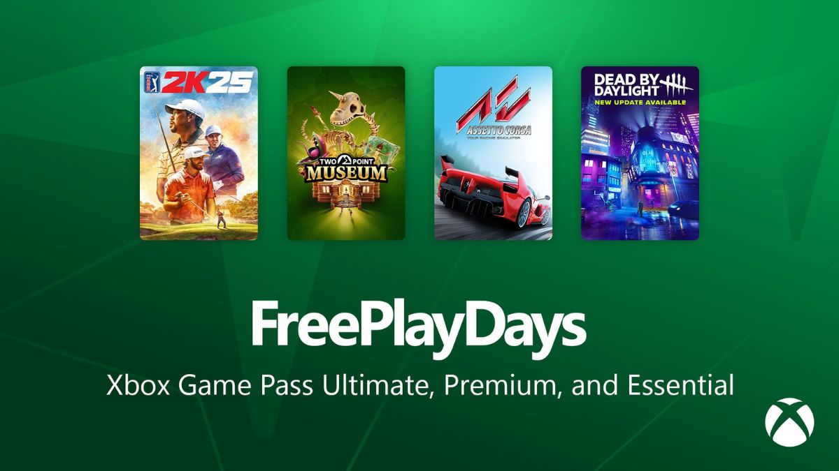Xbox Free Play Days Brings PGA Tour 2K25, Two Point Museum, Assetto Corsa, and Dead by Daylight