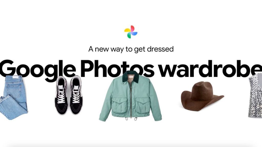 digital wardrobe from your Google Photos