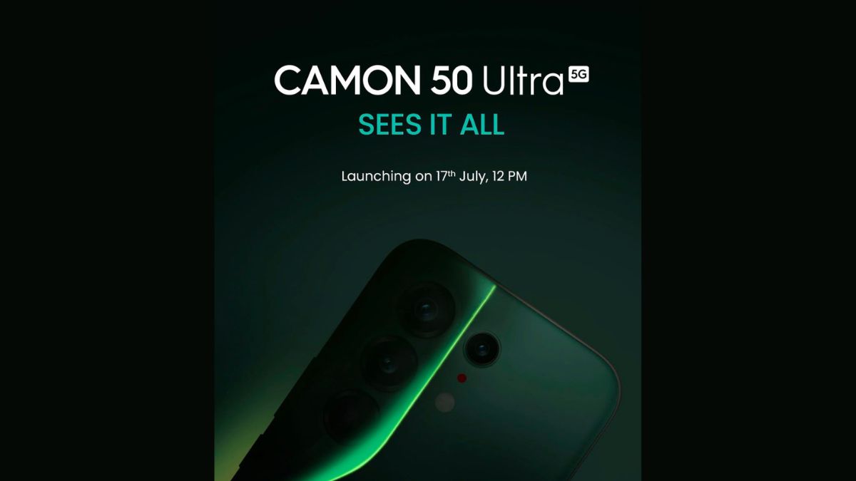 Tecno Camon 50 Ultra 5G India Launch Set for July 17, Amazon Availability Confirmed