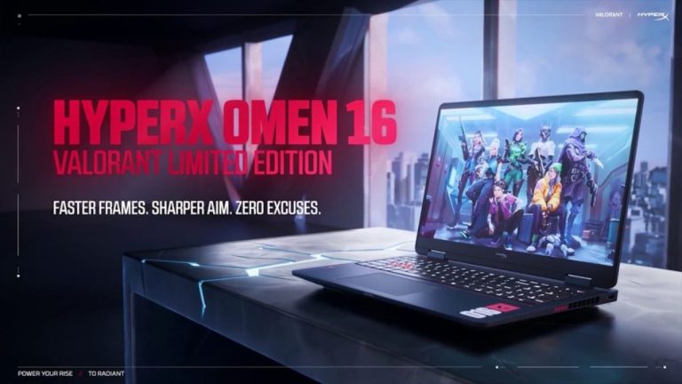 HP Launches HyperX OMEN 16 VALORANT Limited Edition Gaming Laptop in India