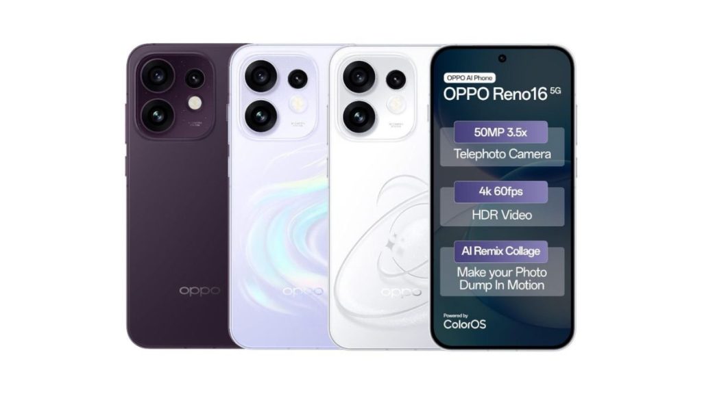 OPPO Reno16