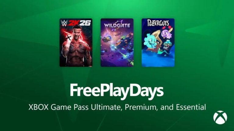 Xbox Free Play Days Adds WWE 2K26, Wildgate, and Polterguys: Possession Party This Weekend