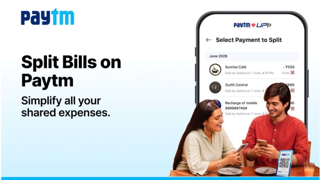 Paytm Split Bills