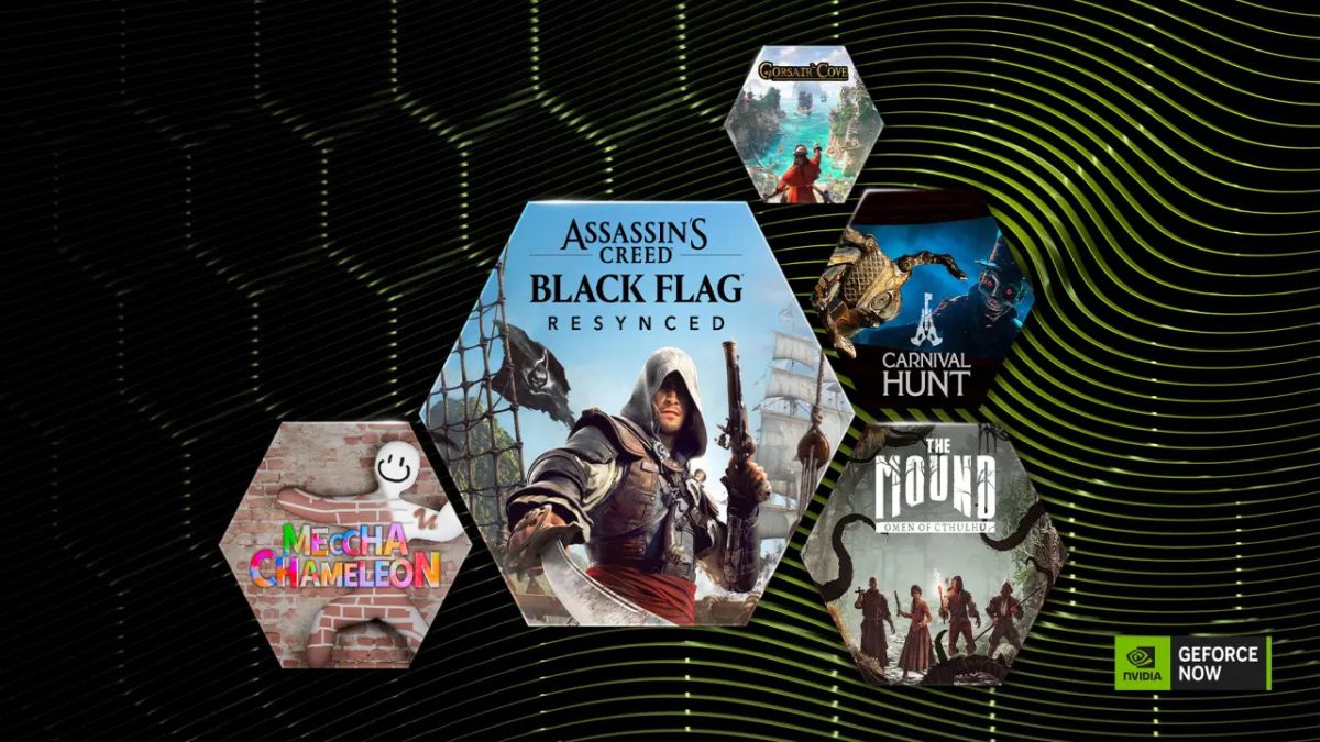 Nvidia GeForce NOW to Add 12 More Games in July, Including Assassin’s Creed Black Flag Resynced