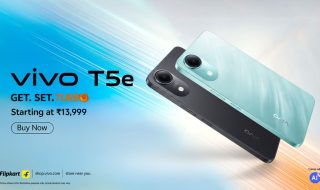 vivo T5e With 6.74-inch 90Hz Display, 5,500mAh Battery Launched in India for Rs. 13,999