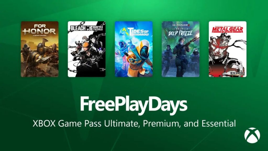 Xbox Free Play Days