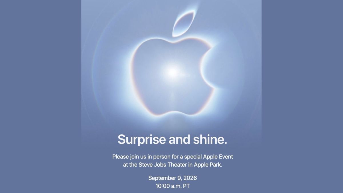 Apple confirms September 9 launch event for iPhone 18 Pro lineup